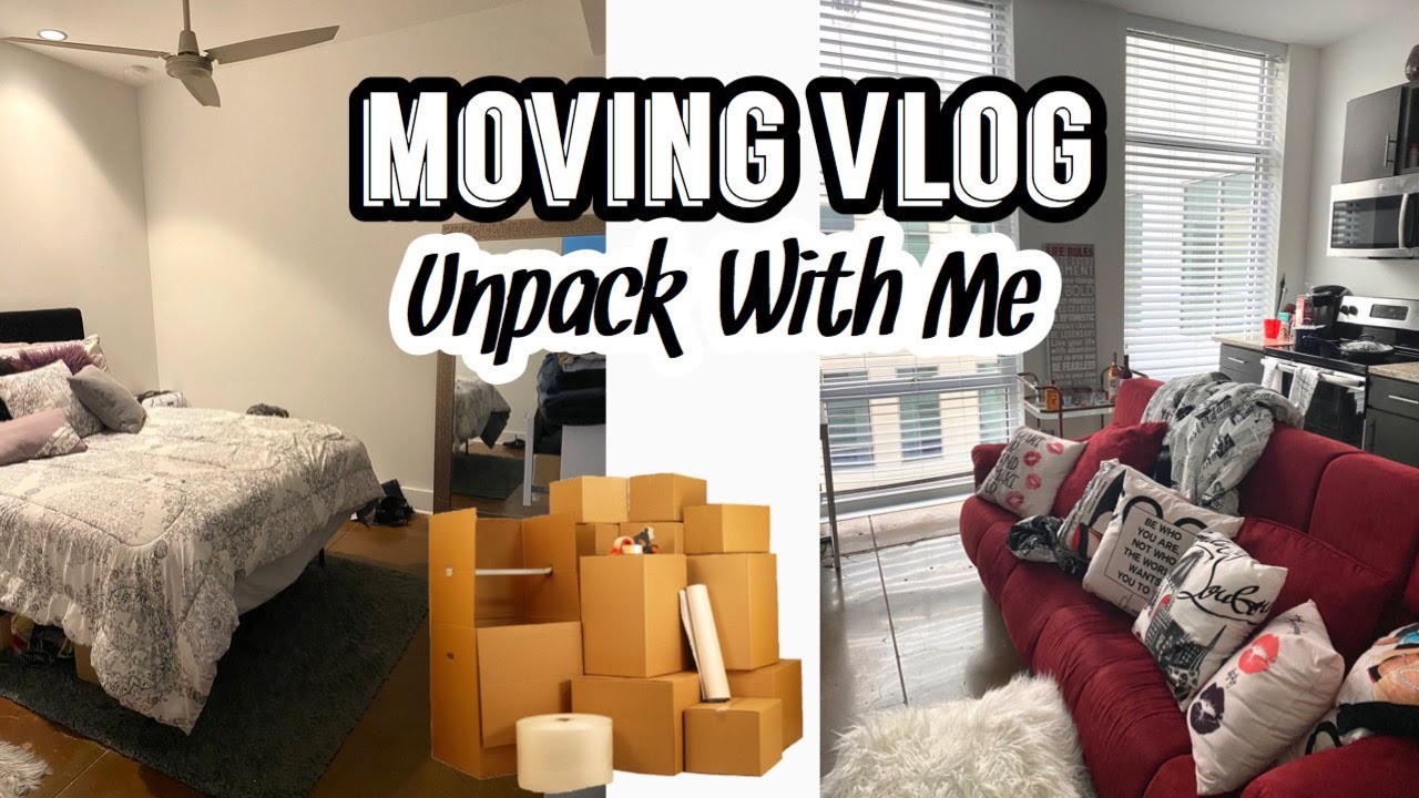 MOVING VLOG #2 - Unpack With Me