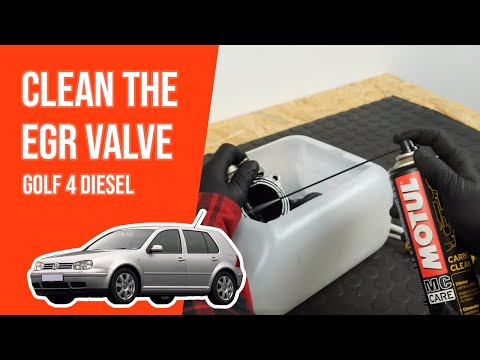 How to clean the EGR valve GOLF 4 1.9 TDI ♻️