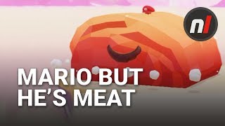 Luncheon Kingdom Boss - It’s Mario but He’s a Big Slab of Meat | Super Mario Odyssey