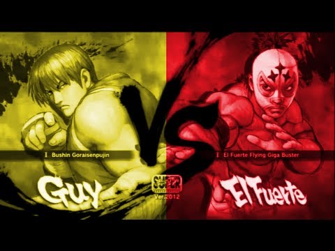 Kiryu Tsukimiya [Guy] Vs CHAN721 [El Fuerte] SSF4 Arcade Edition 2012 720 HD