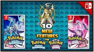 10 New Features for Pokémon Diamond and Pearl Remakes