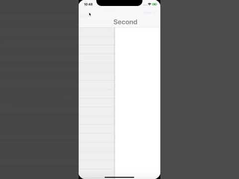 Navigation Bar Large Title Animation