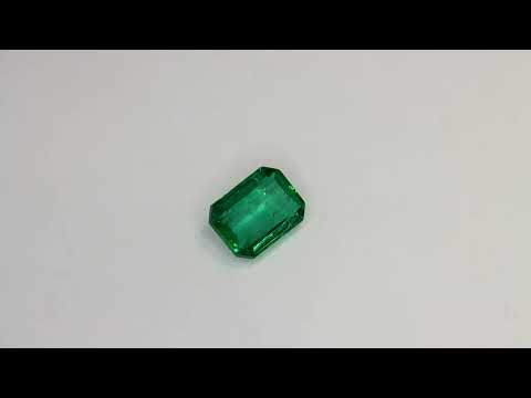 Emerald, octagon cut, 1.44 ct Video