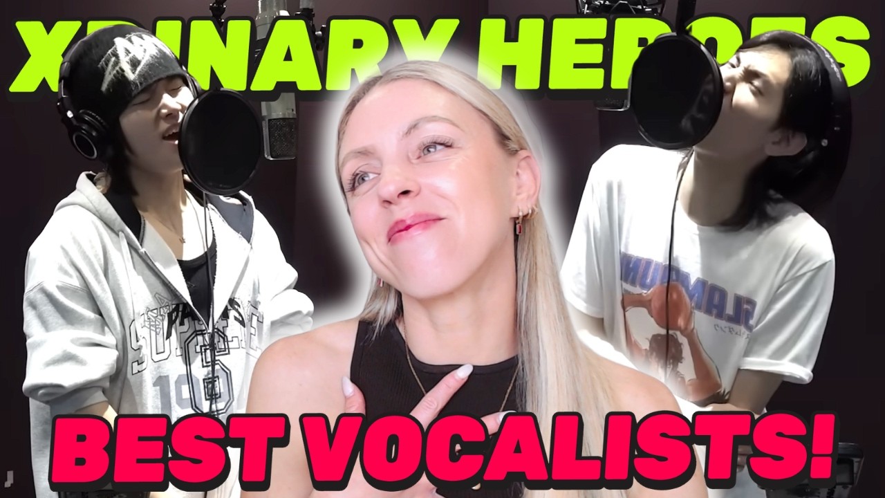 Now these are VOCALS 🤯 Xdinary Heroes "Voyager" Recording Behind - REACTION