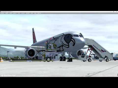 [P3D] FSLabs A320-X: Full flight Salzburg/LOWS to Innsbruck/LOWI incl. Procedure Commentary