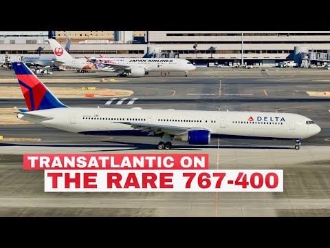 Delta Boeing 767-400 & Business Lounge 🇺🇸 New York JFK to Paris 🇫🇷 [FULL FLIGHT REPORT]