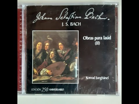 J.S.BACH - Obras para Laúd (Konrad Junghänel)
