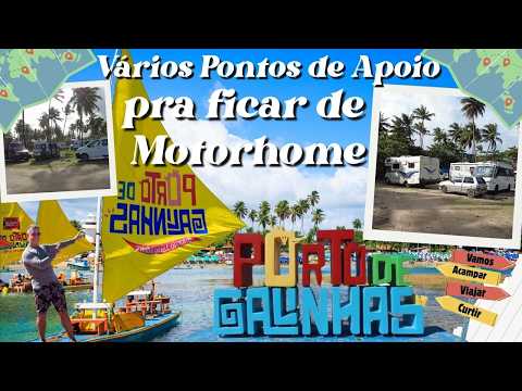 Porto de Galinhas de Motorhome sem Pagar Nada!!!!