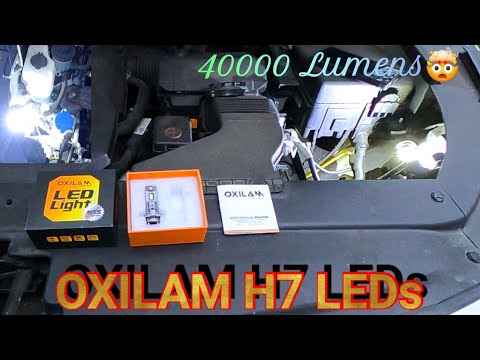 OXILAM M5S H7 LED BULBS INSTALLED ON MY 2019 KIA SEDONA
