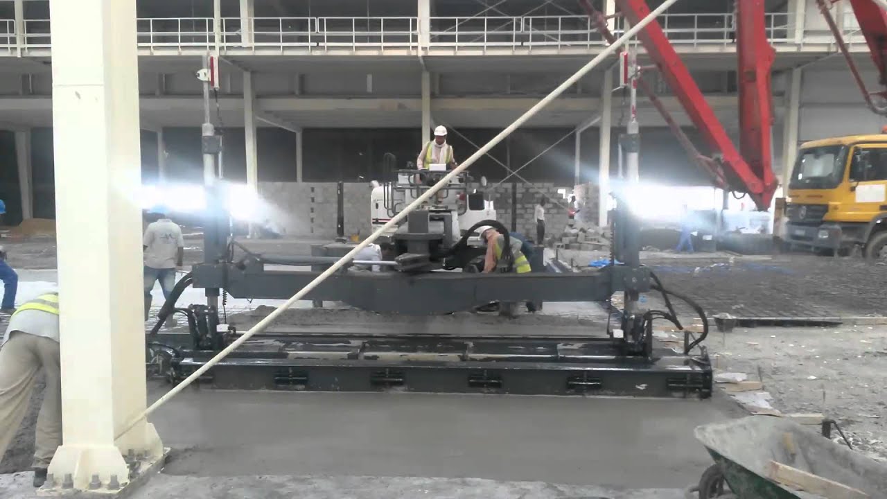 FAM Industrial Superflat flooring Dubai