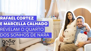 RAFAEL CORTEZ APRESENTA QUARTO DE SUA PRIMEIRA FILHA