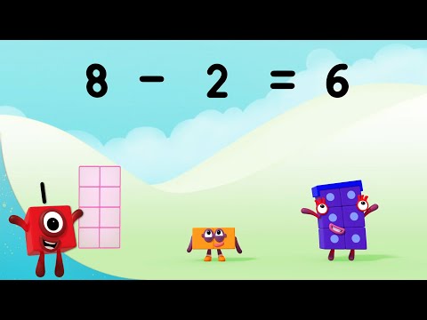 @Numberblocks - Subtracting with the Numberblocks! | Learn to Count | @Blocks-Universe