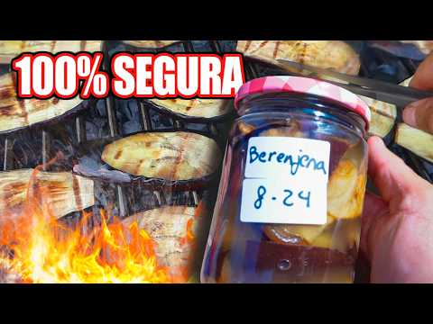 Berenjenas en conserva casera: receta fácil para 1 año