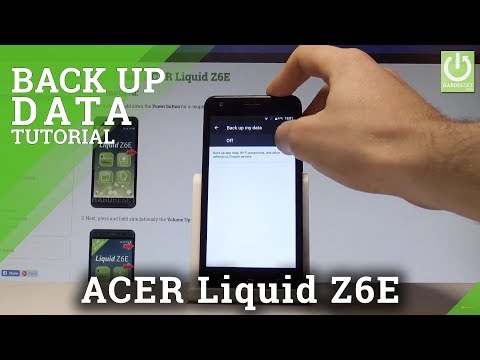 How to Back Up Data in ACER Liquid Z6E |HardReset.Info