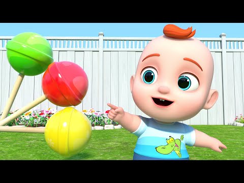 O pirulito é colorido! 🍭| Canção das cores | Leo em Português - Canções Infantis