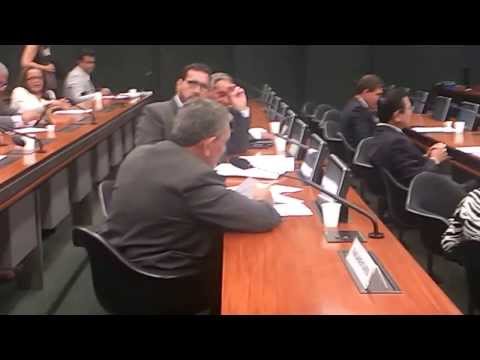Sessão da comissão de segurança pública sobre PL 6565/13 em 20/11/13