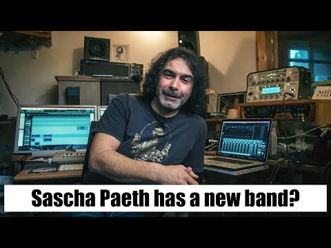 Sascha Paeth and his new band Masters of Ceremony