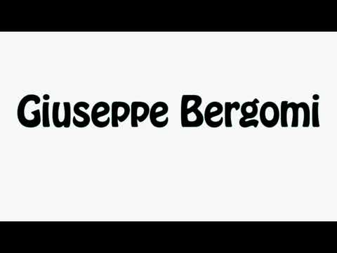 Learn How To Pronounce Giuseppe Bergomi