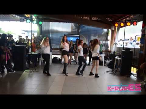 130519 Red Queens - Goodbye Baby + I Don't Need a Man + Gentleman (Miss A and PSY Dance Cover)