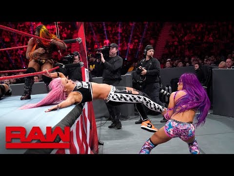 Sasha Banks, Bayley & Ember Moon vs. The Riott Squad: Raw, Dec. 31, 2018