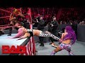 Sasha Banks Bayley Ember Moon Vs The Riott Squad Raw Dec 31 2018