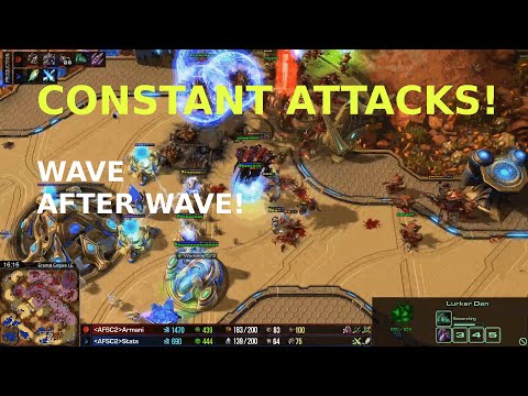 NONSTOP ATTACK! - PvZ - Stats vs Armani - Starcraft 2