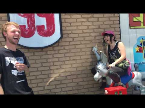 Kae (Sete Star Sept) hang out with Tommy (Scum Human)