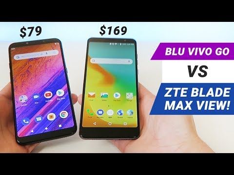 BLU Vivo Go vs ZTE Blade Max View - Which is Better?
