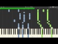 Bleach Daidai Synthesia Piano Cover