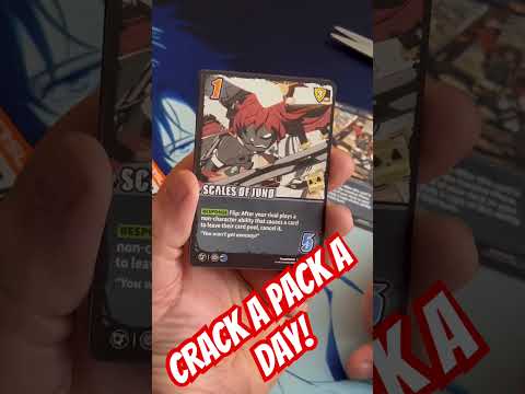 Crack a Pack a Day!! Day 16!!!! #GuiltyGear #GuiltyGearStrive #UniVersus #PackOpening
