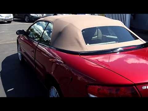 2004 Chrysler Sebring Touring Convertible (Stk# L13631)