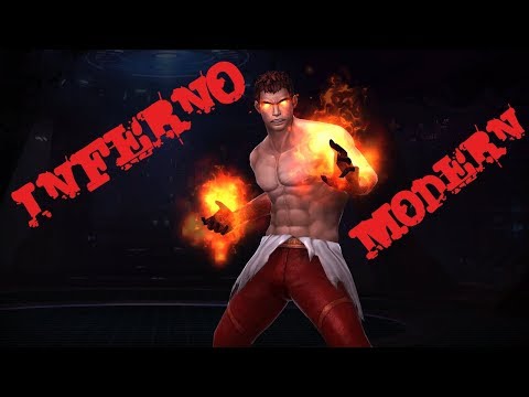 Marvel Future Fight - Inferno Modern vs. Thanos Infinity