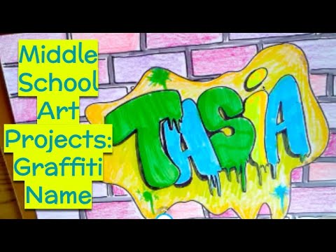 Art Student Videos: Graffiti Name Project