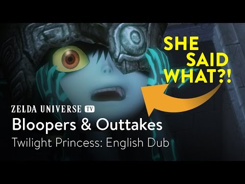 Twilight Princess: English Dub - Bloopers & Outtakes
