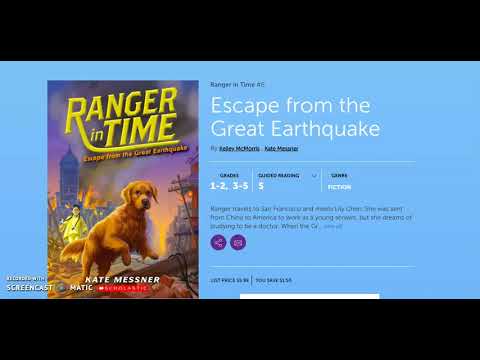 Ranger in Time: Escape from the Great Earthquake (Chapter 9)