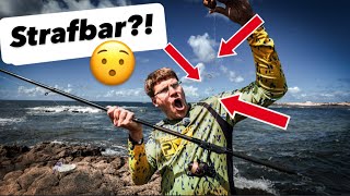 ❌️ DRLLINGSKETTE ❌️ Wenn DU SO ANGELST, kommt die 🚨POLIZEI :  - ist das noch angeln?