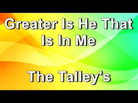 Greater Is He That Is In Me - Misc Praise Songs