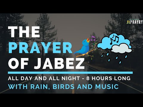 MUST MEDITATE ON - The Prayer Of Jabez With Sounds For Relaxing Sleep - With Rain, Birds And Music