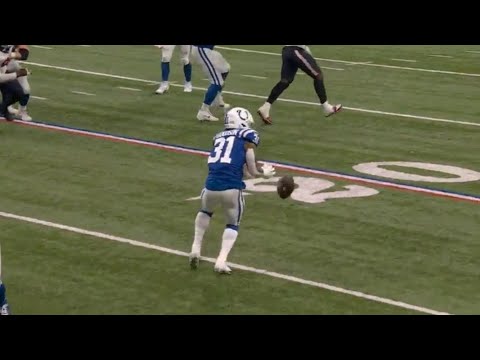 Tyler Goodson CRUCIAL DROP on 4th & 1 😳 Texans vs Colts 2023 Highlights