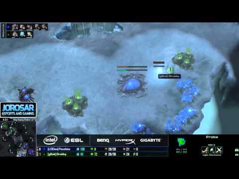 Grubby vs Pouchou PvZ Game 2 Intel Extreme Masters IEM Season IX San Jose Qualifiers