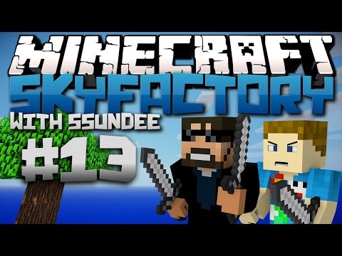 Minecraft | SkyFactory (Modded SkyBlock) - Ep: 13 "FRIENDLY COMPETITION?!"