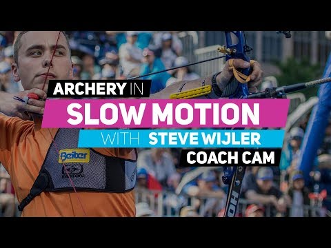 Archery in slow motion S01E08 BONUS: Steve Wijler (Coach Cam)