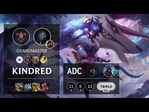 Kindred ADC vs Aphelios - KR Grandmaster Patch 11.5