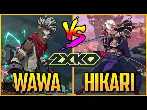 2XKO ▰ Wawa Vs Hikari. Who Can Stop Wawa?