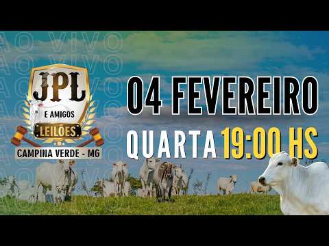 JPL e Amigos Leilões  Campina Verde MG - 04 de  Fevereiro 2026