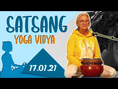Ankommenssatsang + Meditation, Mantra, Kirtan mit Adishakti - Yoga Vidya Live 20:00 - 17.01.2021