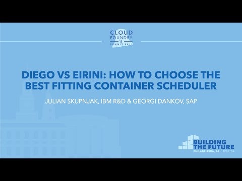 Diego vs Eirini: How to Choose the Best Fitting Container... - Julian Skupnjak & Georgi Dankov
