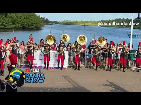 Banda Marcial BAMAR no Concurso de Bandas e Fanfarras em Camamu - BA- AFAB - 2025