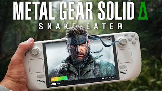 Can You Run Metal Gear Solid Δ: Snake Eater on Steam Deck… and SHOULD You?