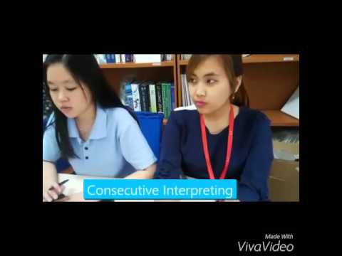 Consecutive and Simultaneous Interpreting Example